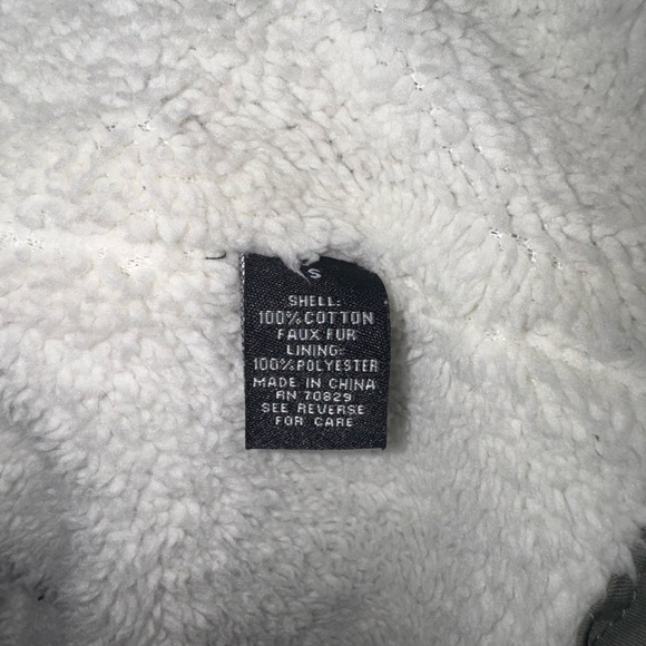 Rue21 Green Utility Vest with Collar and Faux Fur Lining - Picture 5 of 10